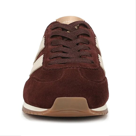 VINCE Oasis Mule Sneaker Slip-On Size 7.5 Brown Suede Leather NEW $275 - Picture 5 of 12